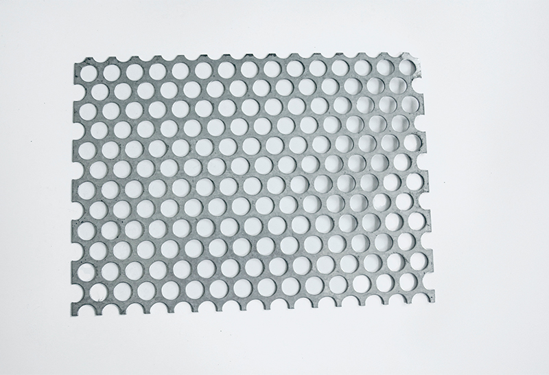 Lámina de metal perforada